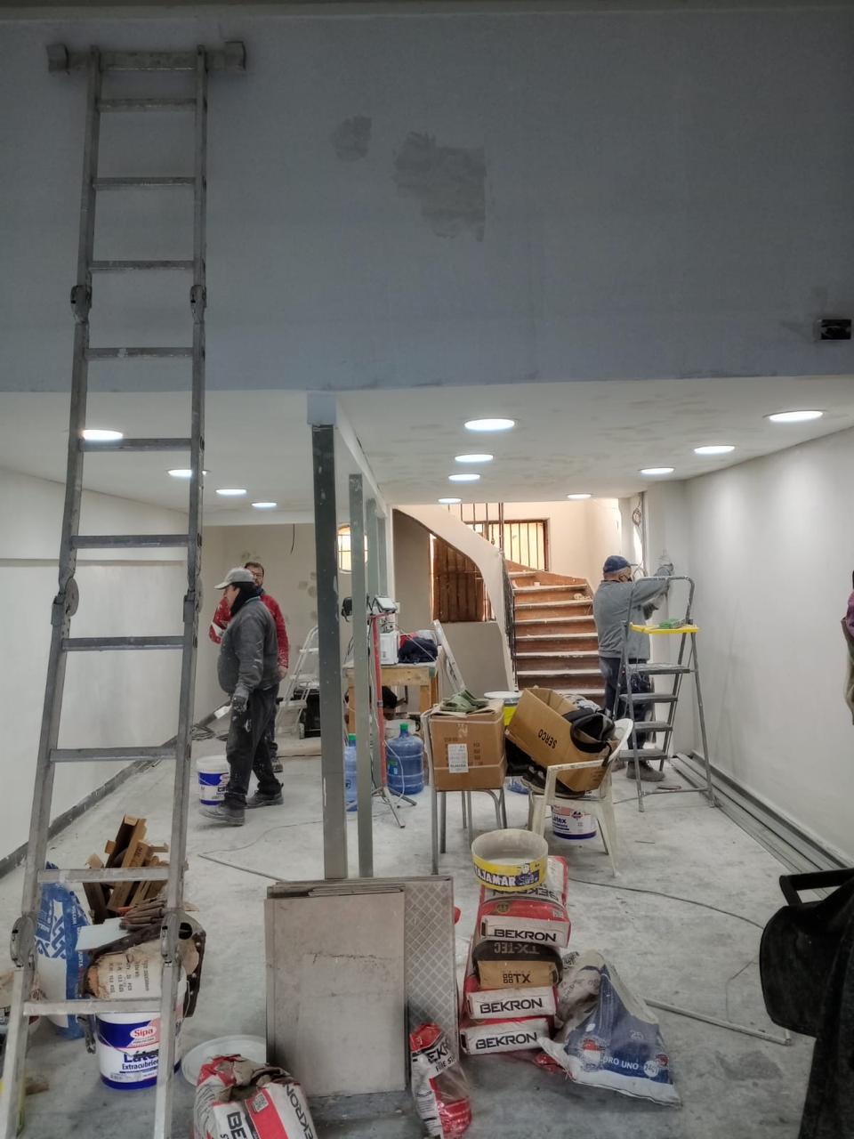 Remodelación de interiores ejecutada por CLG